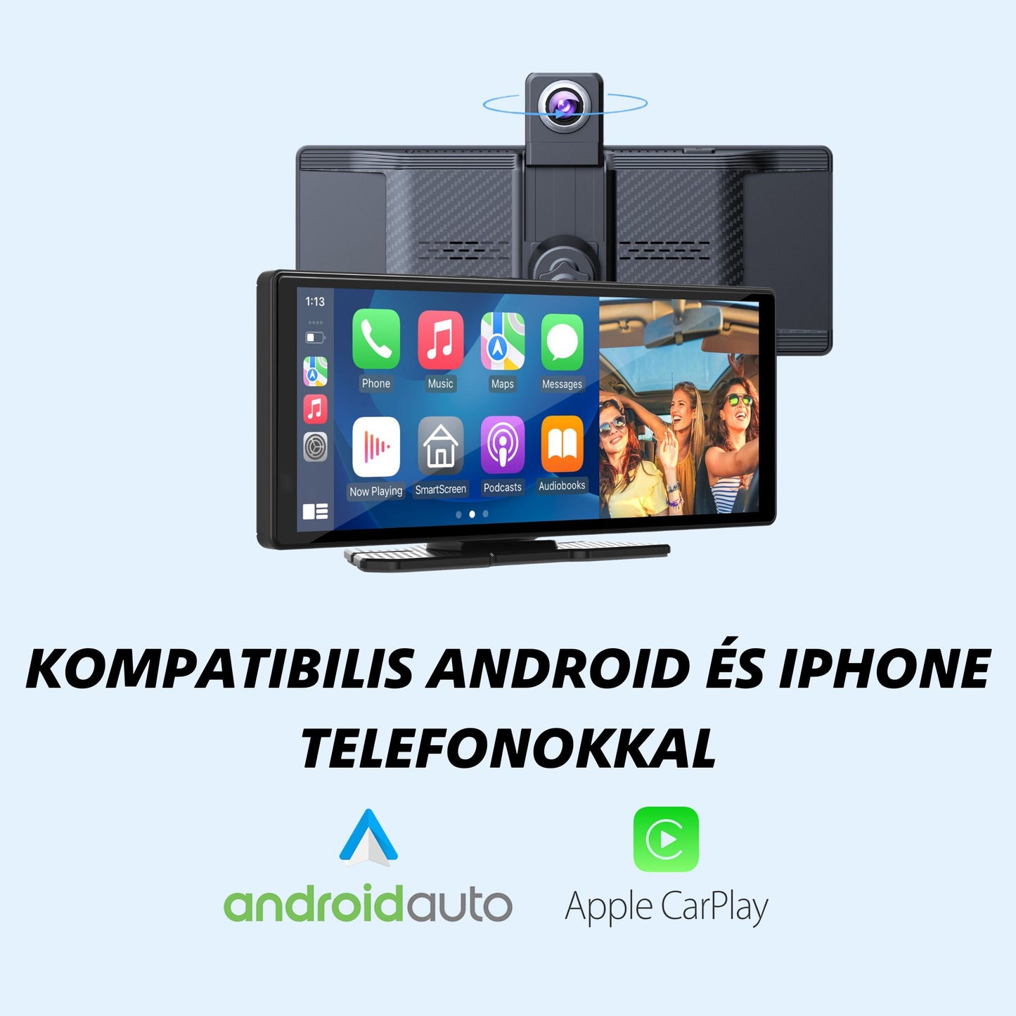 Carsync PRO + 4K menetrögzítő kamera + tolatókamera